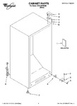 Diagram for 01 - Cabinet Parts