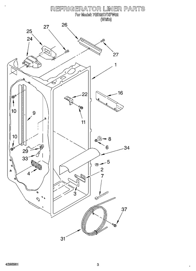 Diagram for 7GD25DFXFW02