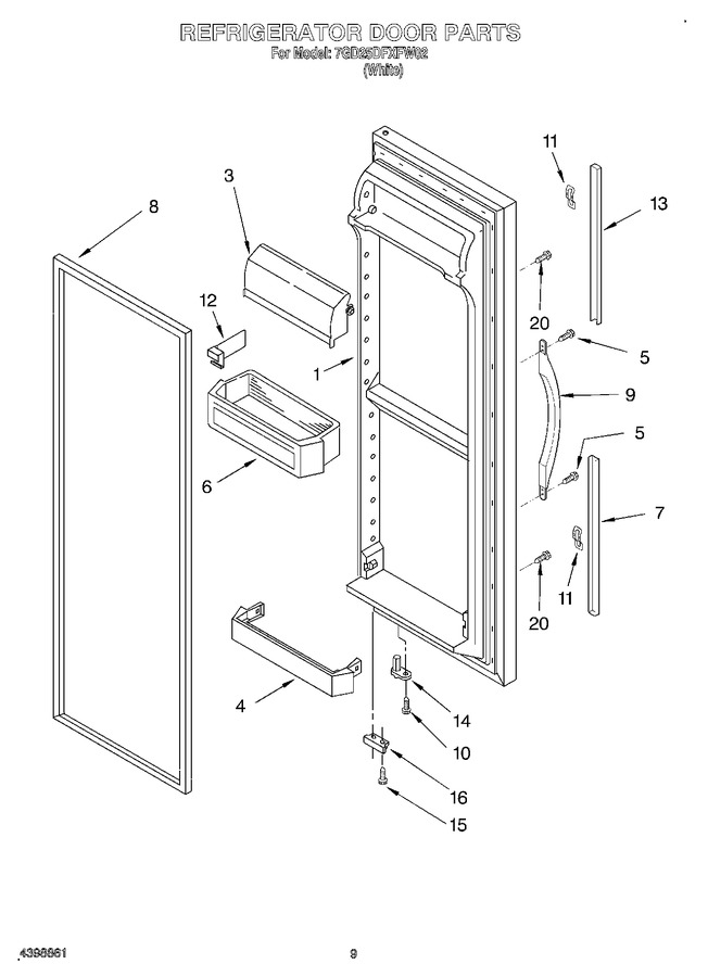 Diagram for 7GD25DFXFW02