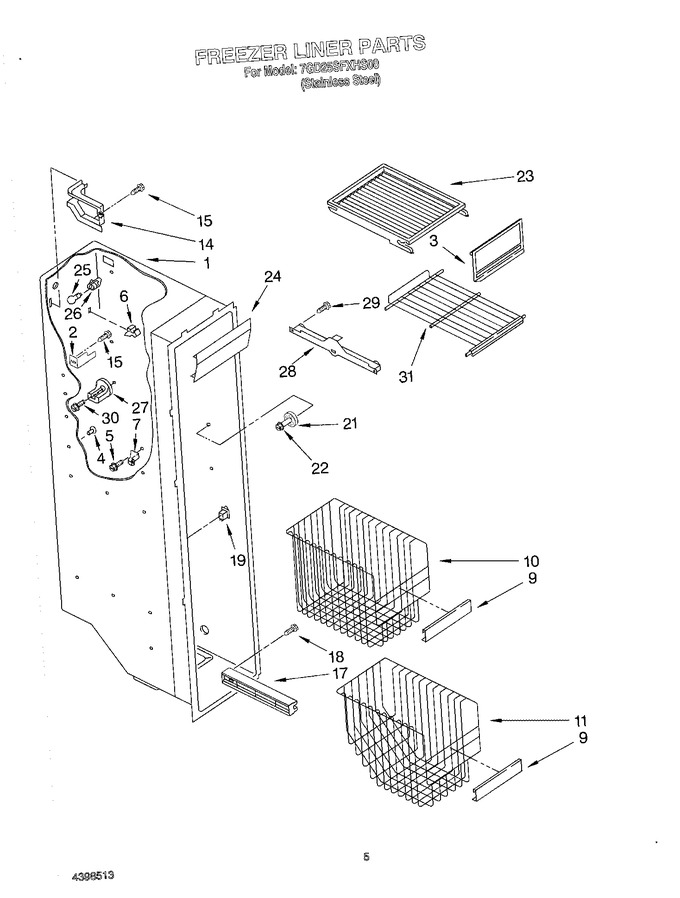Diagram for 7GD25SFXHS00
