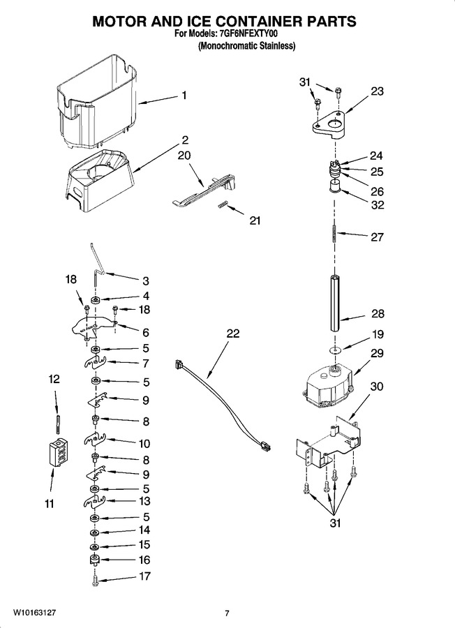 Diagram for 7GF6NFEXTY00