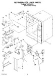 Diagram for 02 - Refrigerator Liner Parts
