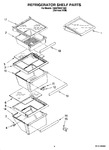 Diagram for 03 - Refrigerator Shelf Parts