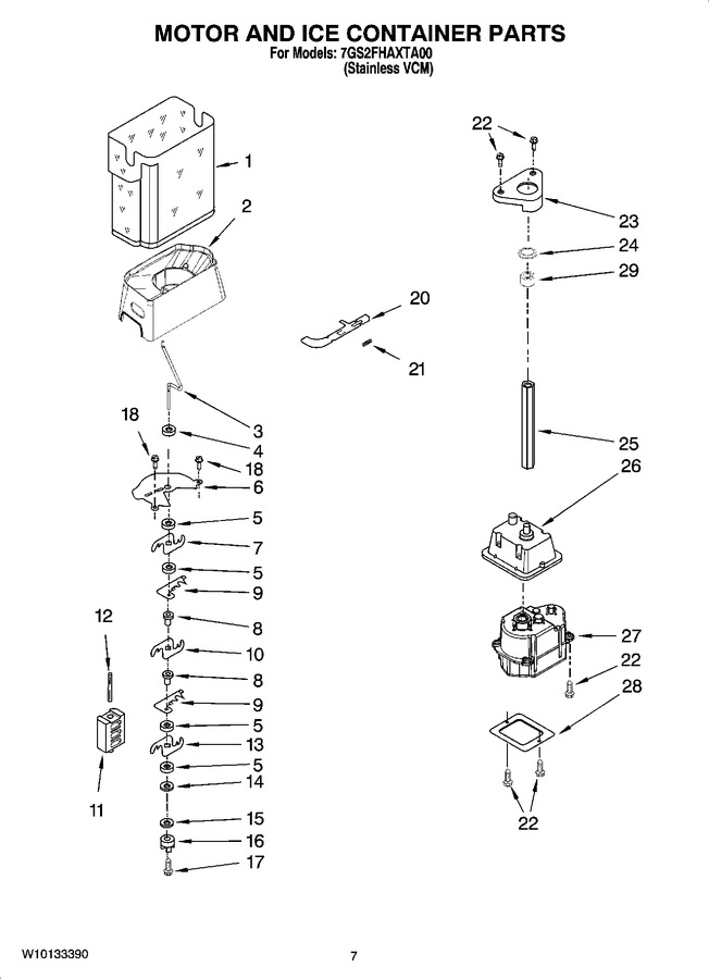 Diagram for 7GS2FHAXTA00