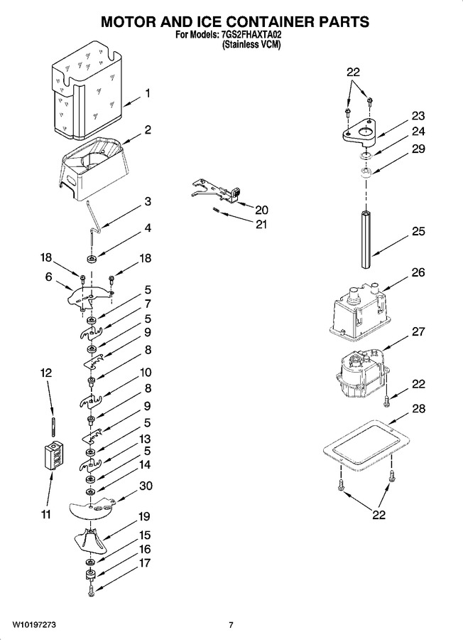 Diagram for 7GS2FHAXTA02