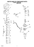 Diagram for 05 - Motor And Ice Container Parts