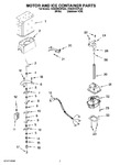 Diagram for 05 - Motor And Ice Container Parts