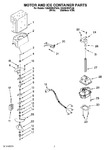 Diagram for 05 - Motor And Ice Container Parts