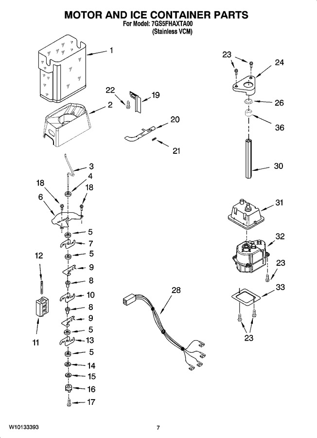 Diagram for 7GS5FHAXTA00
