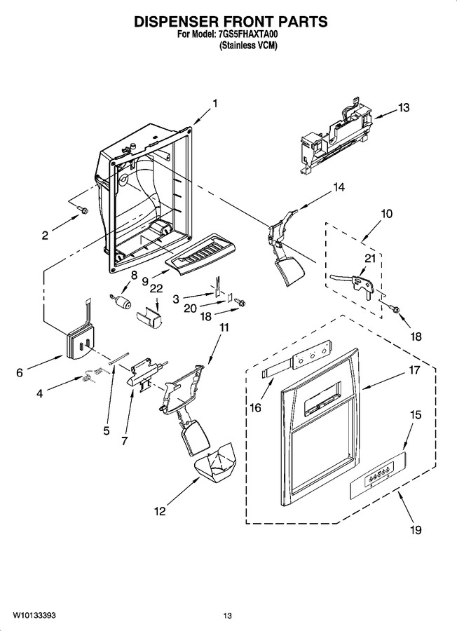 Diagram for 7GS5FHAXTA00