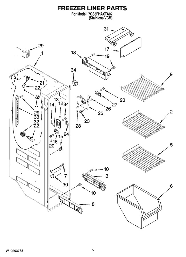 Diagram for 7GS5FHAXTA02