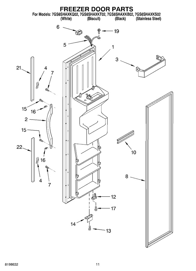 Diagram for 7GS6SHAXKB02