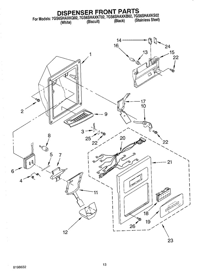 Diagram for 7GS6SHAXKB02