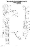 Diagram for 05 - Motor And Ice Container Parts