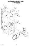 Diagram for 02 - Refrigerator Liner Parts