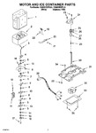 Diagram for 05 - Motor And Ice Container Parts