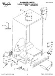 Diagram for 01 - Cabinet Parts