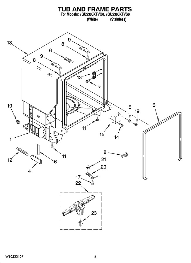 Diagram for 7GU2300XTVS0