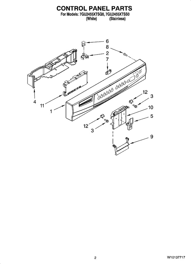Diagram for 7GU2455XTSQ0