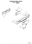Diagram for 02 - Control Panel Parts