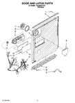Diagram for 03 - Door And Latch Parts