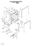 Diagram for 05 - Tub And Frame Parts