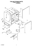 Diagram for 07 - Tub And Frame Parts