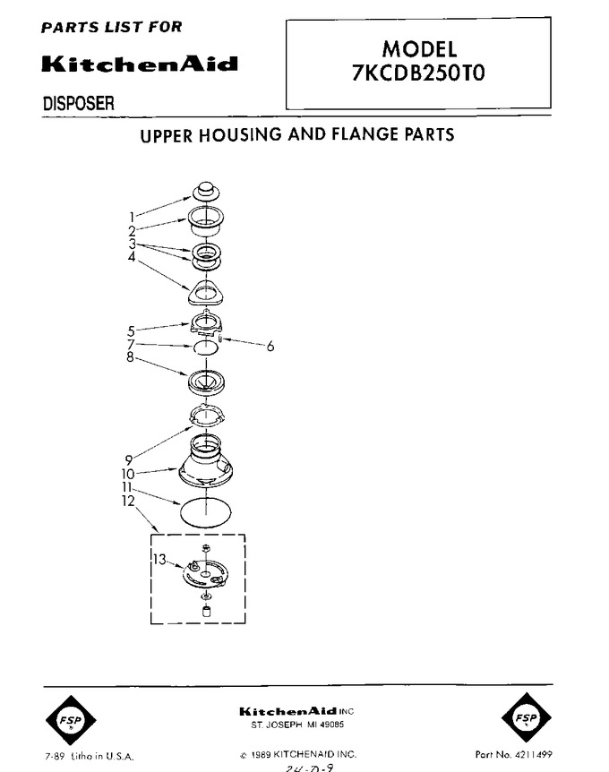 Diagram for 7KCDB250T0