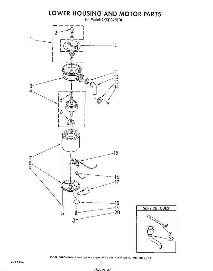 Diagram for 7KCDC250T0