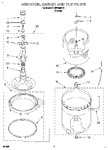 Diagram for 03 - Agitator, Basket And Tub