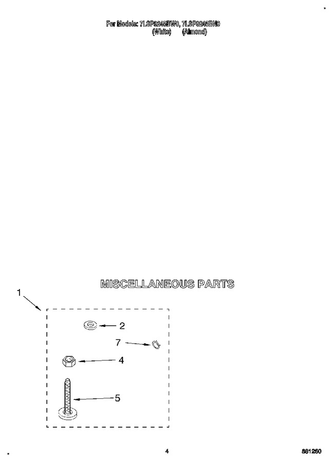 Diagram for 7LSP9245BW0