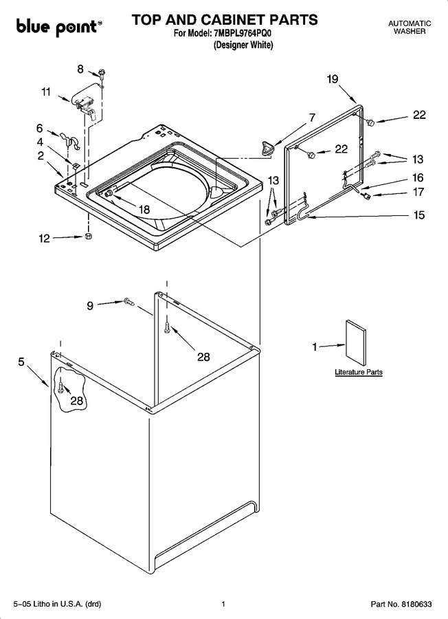 Diagram for 7MBPL9764PQ0