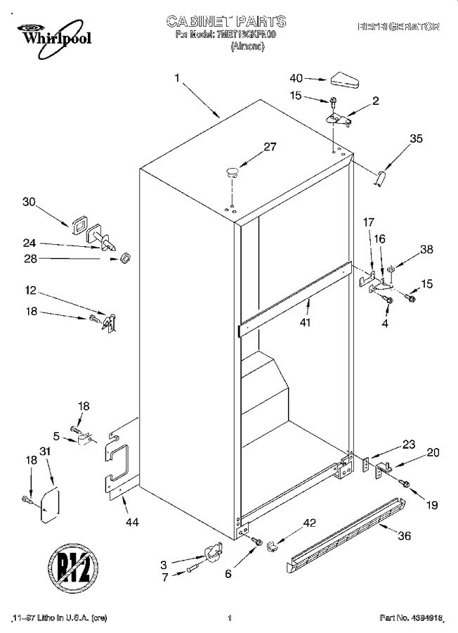 Diagram for 7MET18GKFN00