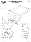 Diagram for 01 - Top And Console Parts