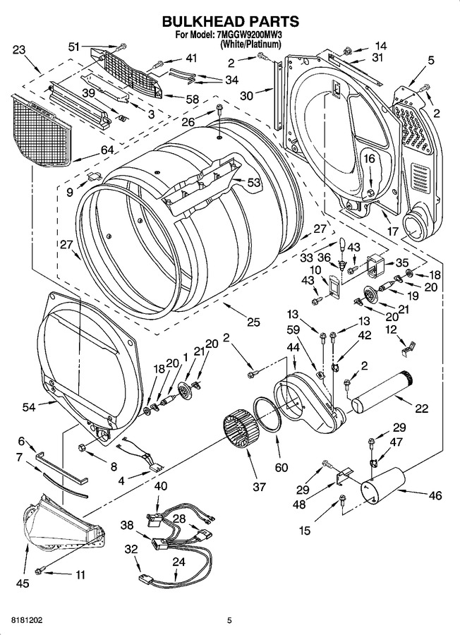 Diagram for 7MGGW9200MW3