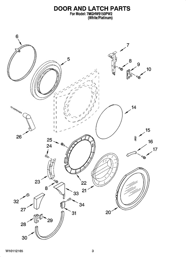 Diagram for 7MGHW9150PW2