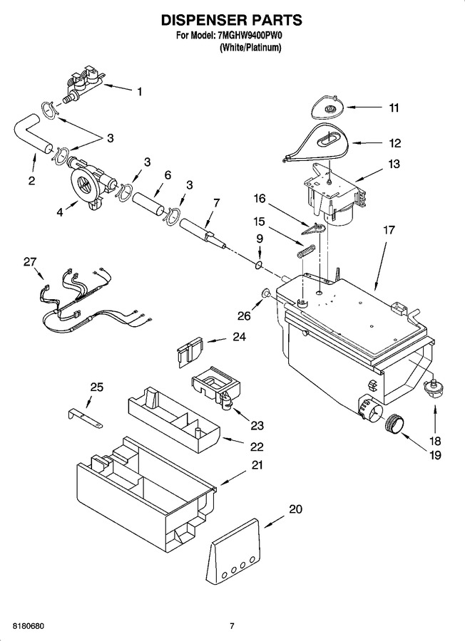 Diagram for 7MGHW9400PW0