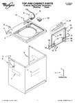 Diagram for 01 - Top And Cabinet Parts