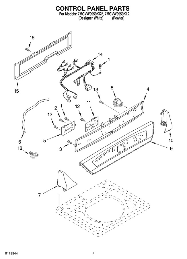 Diagram for 7MGVW9959KQ2