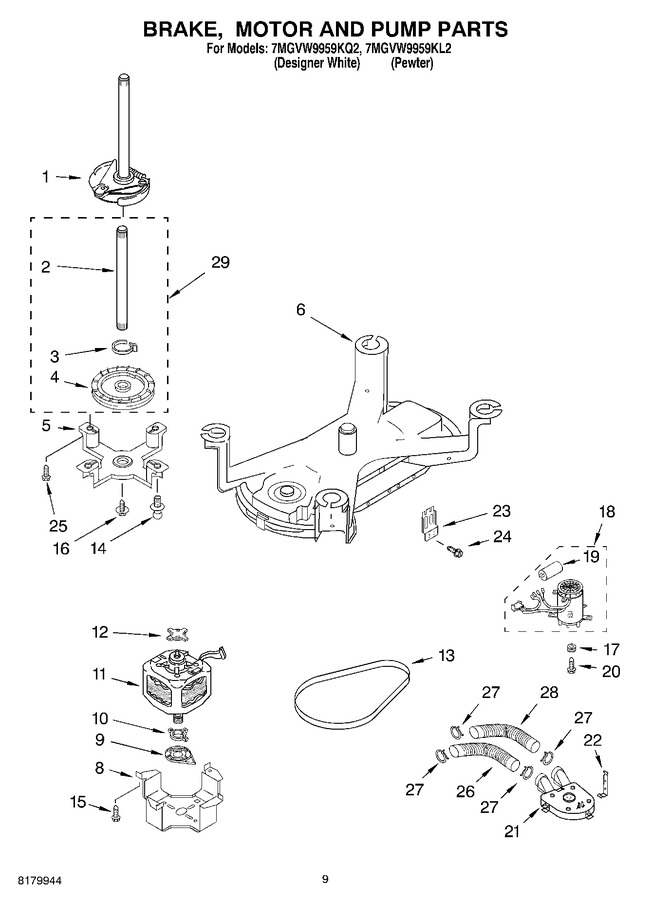 Diagram for 7MGVW9959KL2