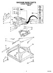 Diagram for 05 - Machine Base Parts