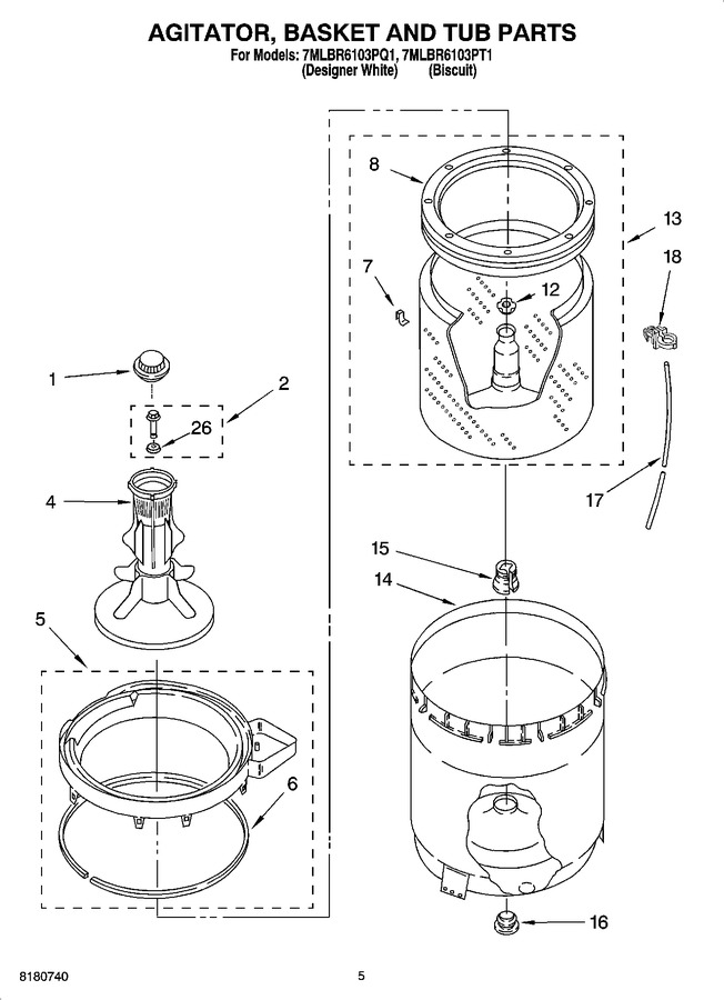 Diagram for 7MLBR6103PT1