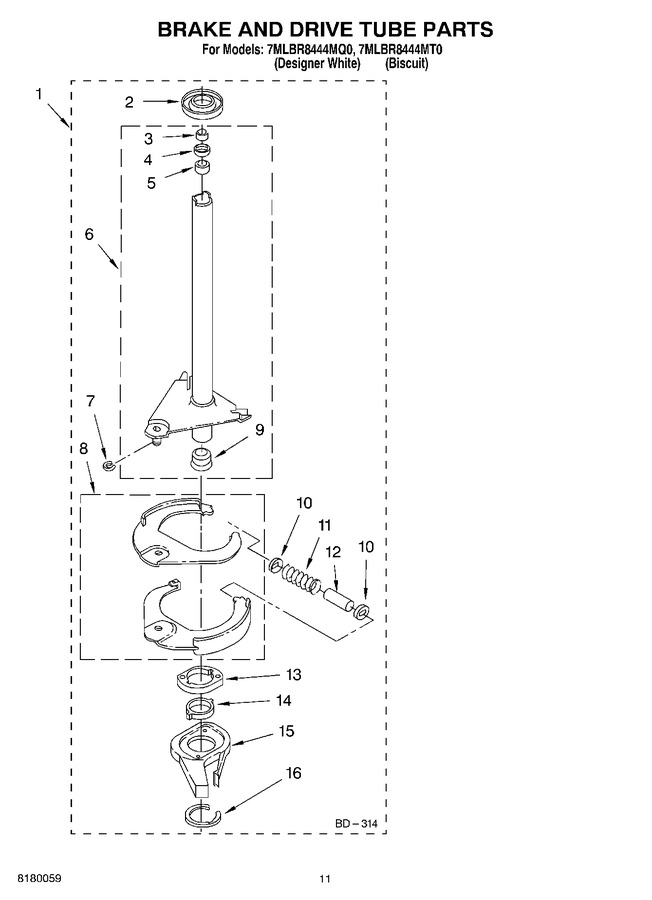 Diagram for 7MLBR8444MT0