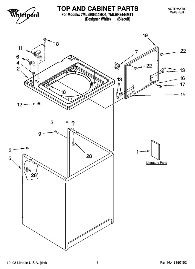 Diagram for 7MLBR8444MT1