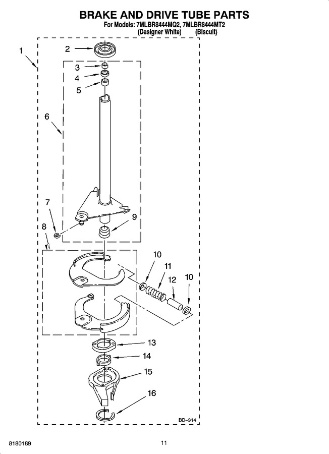 Diagram for 7MLBR8444MT2