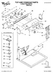 Diagram for 01 - Top And Console Parts
