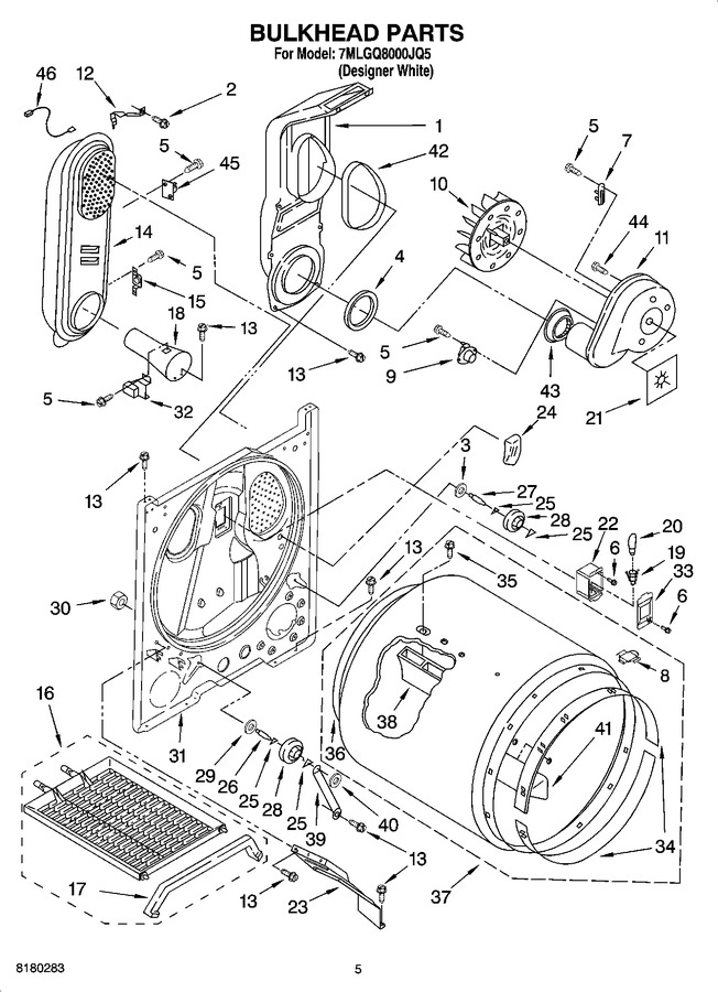 Diagram for 7MLGQ8000JQ5