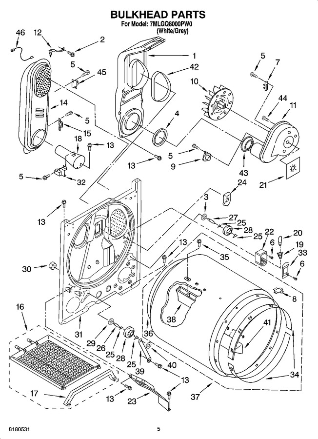 Diagram for 7MLGQ8000PW0