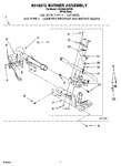Diagram for 04 - 8318272 Burner Assembly, Optional Parts (not Included)