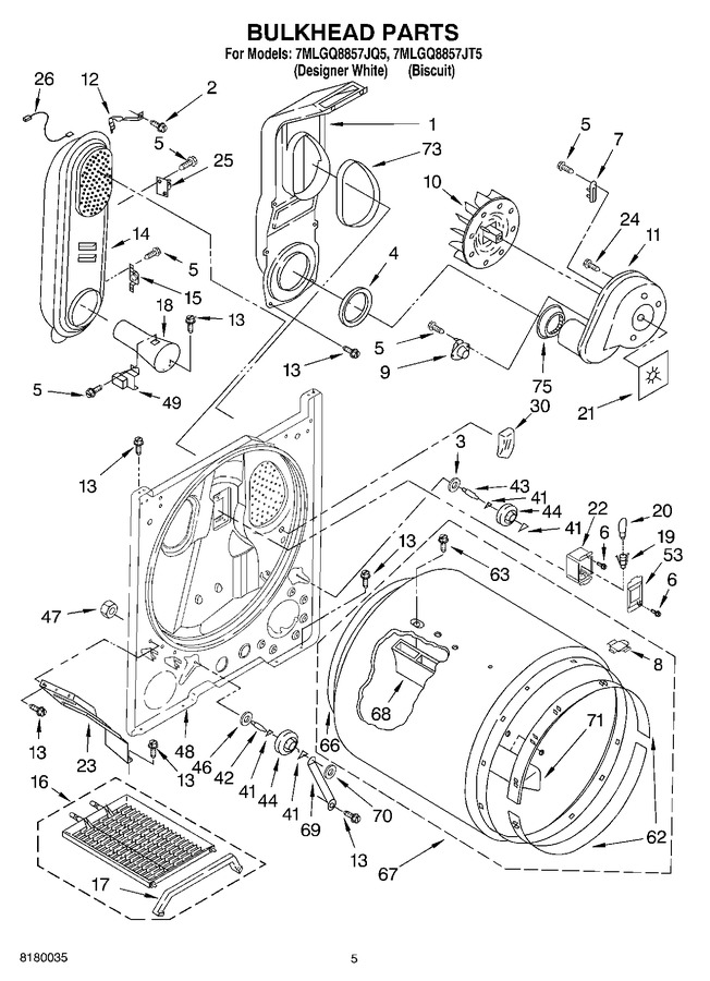 Diagram for 7MLGQ8857JT5